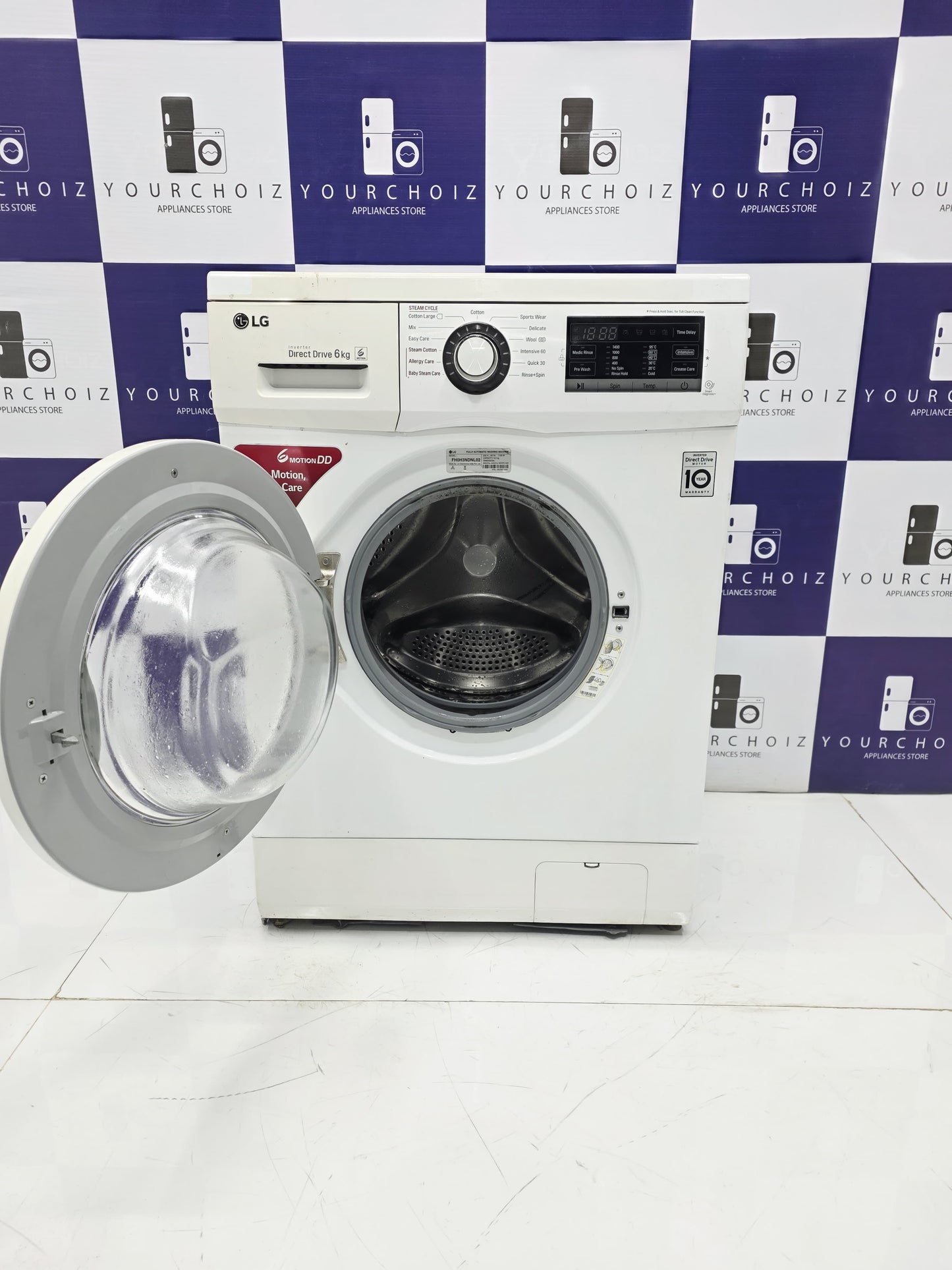 LG 6kg Front Load Fully Automatic Washing Machine (Pre-Owned)