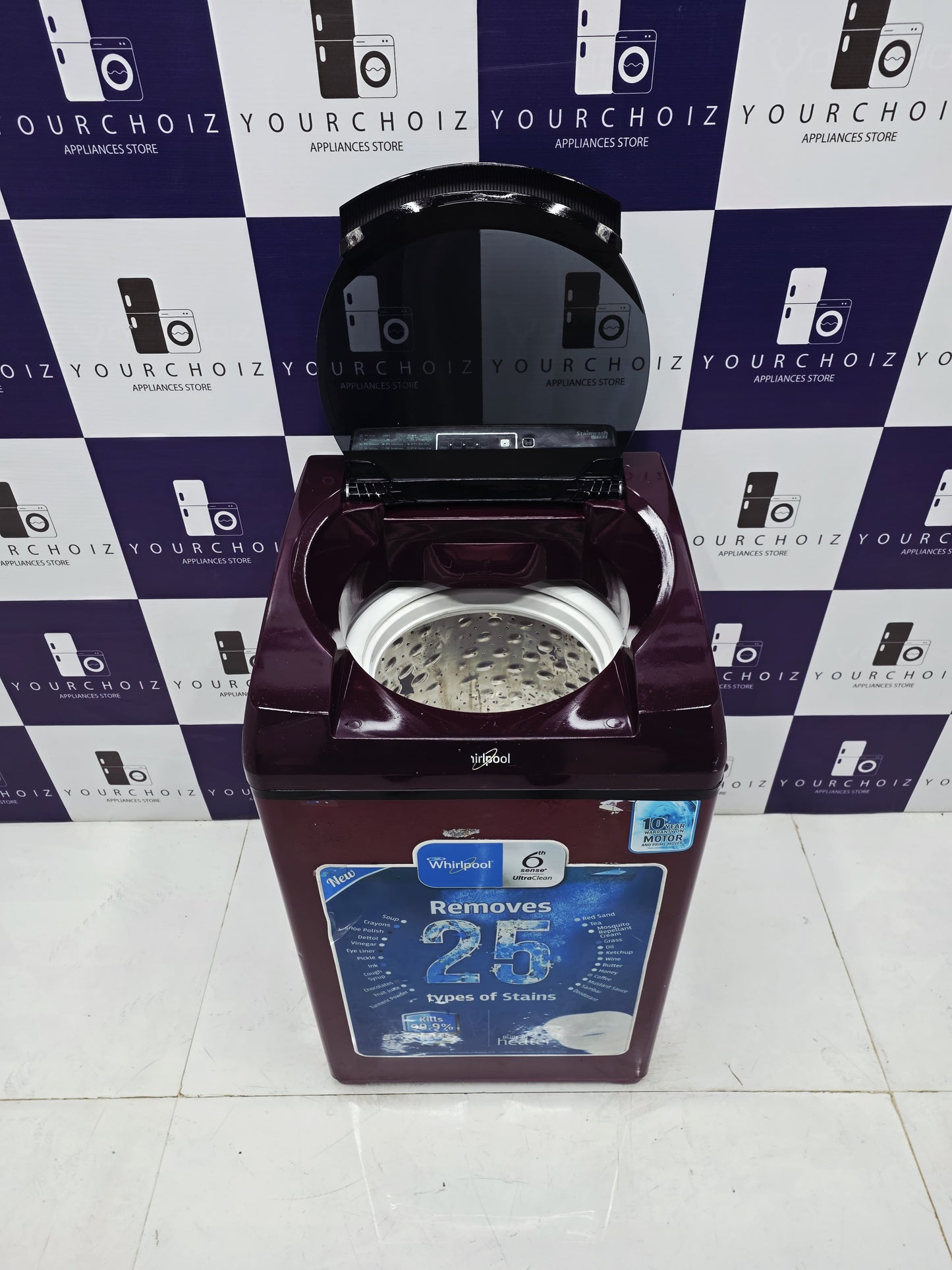 Whirlpool 6.2kg Top Load Fully Automatic Washing Machine Stainwash Ultra (Pre-Owned)