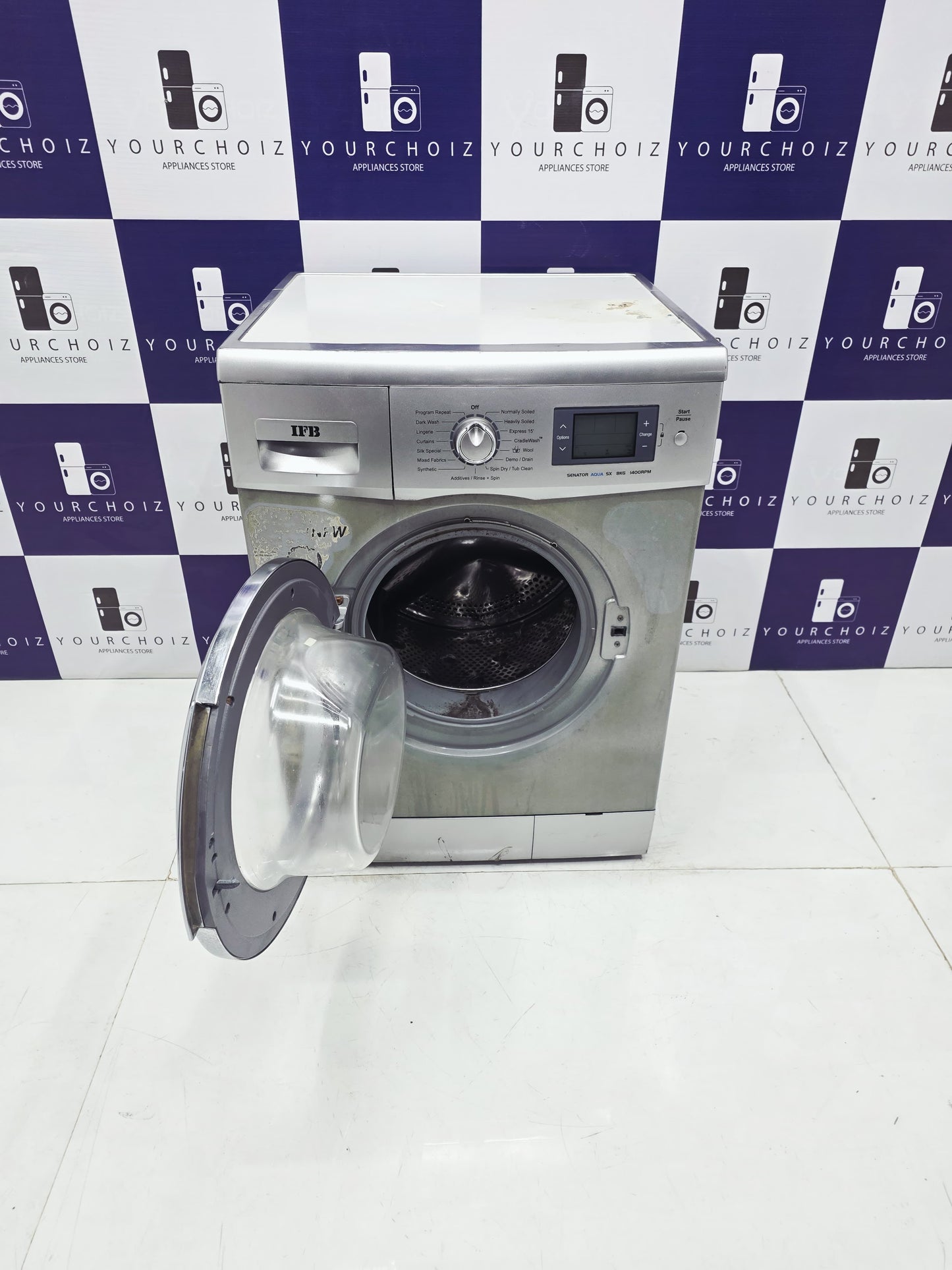 IFB 8kg Front Load Fully Automatic Washing Machine Senator Aqua
(Pre-Owned)