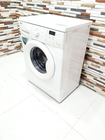 LG 5.5 Kg Fully Automatic Front Load Washing Machine – White (Refurbished)