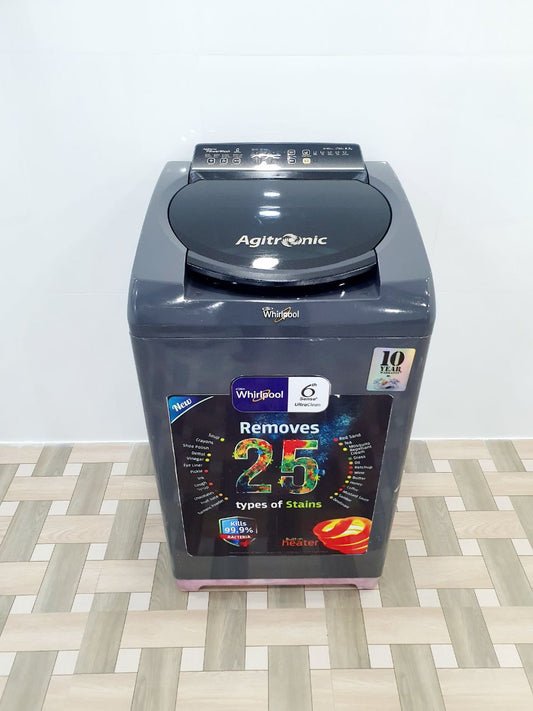 Whirlpool 6.5 Kg Fully Automatic Top Load Washing Machine – Dark Grey (Refurbished)