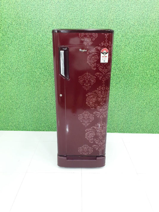 Whirlpool 190–200 L Single Door Refrigerator – Floral Design (Refurbished)