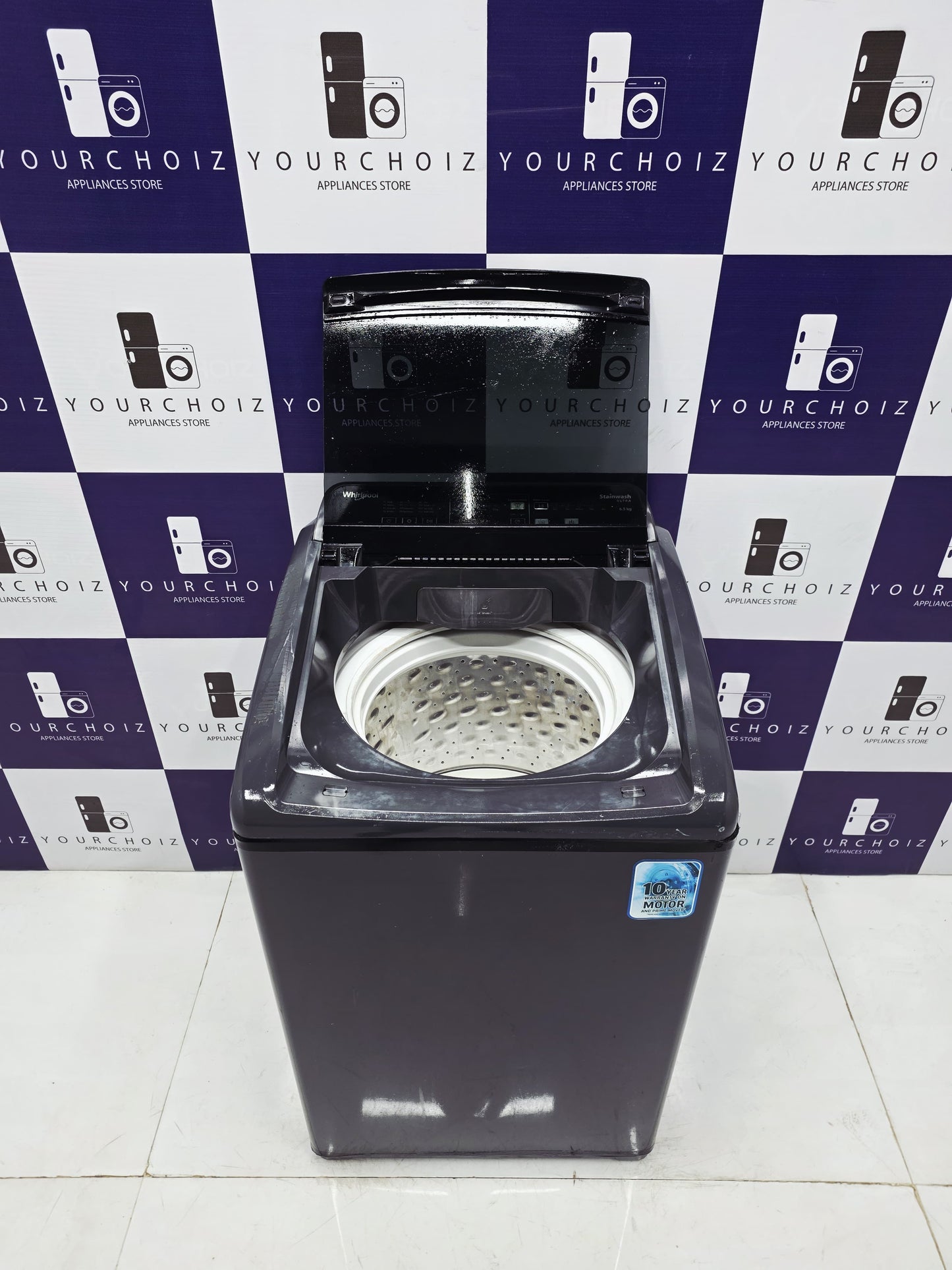 Whirlpool 6.5kg Top Load Fully Automatic Washing Machine Stainwash ultra (Pre-Owned)
