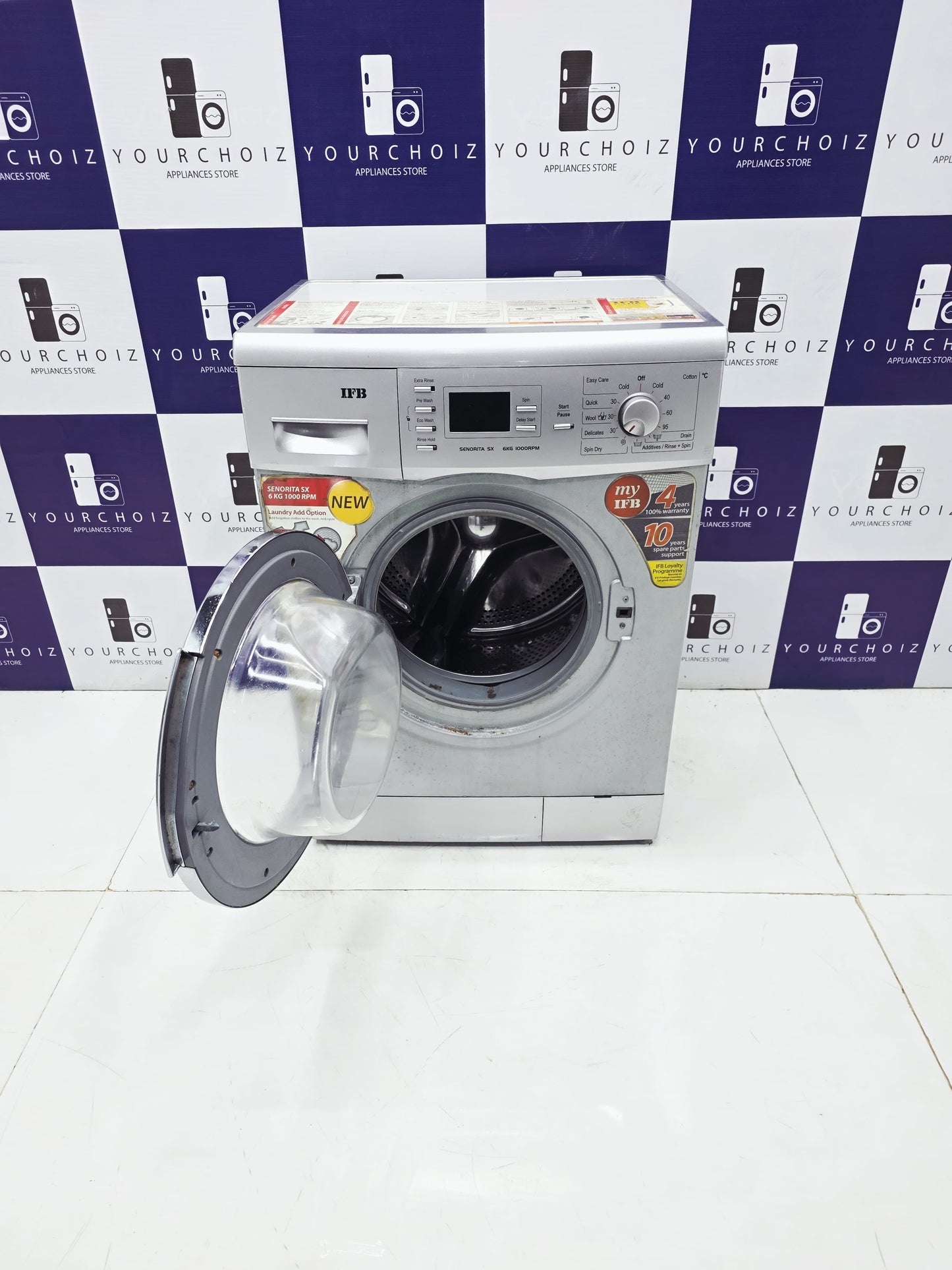 IFB 6kg Front Load Fully Automatic Washing Machine Senorita Sx (Pre-Owned)