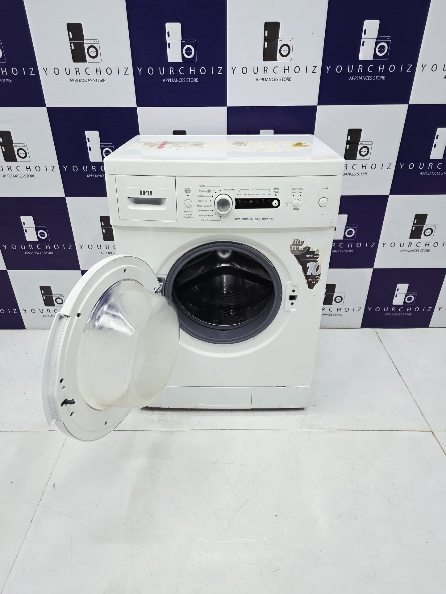 IFB 6kg Front Load Fully Automatic Washing Machine Diva Aqua VX (Pre-Owned)