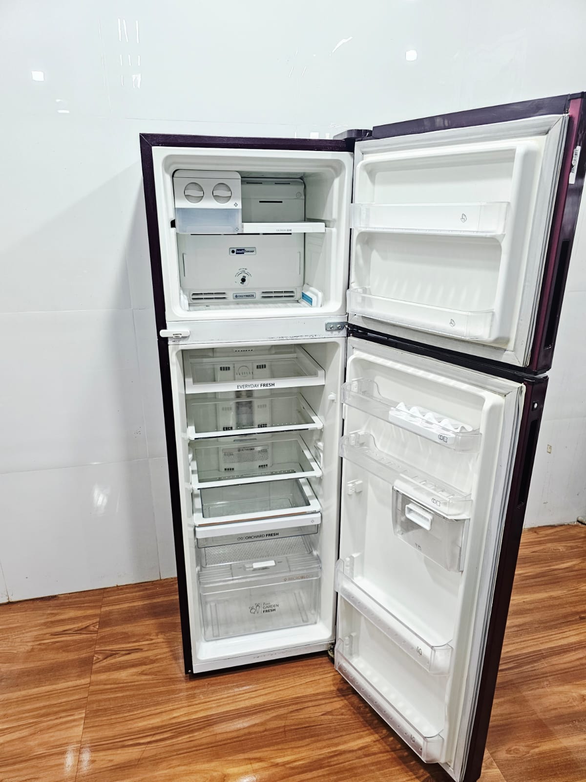 Whirlpool 292L Double Door Refrigerator – Purple (Refurbished)