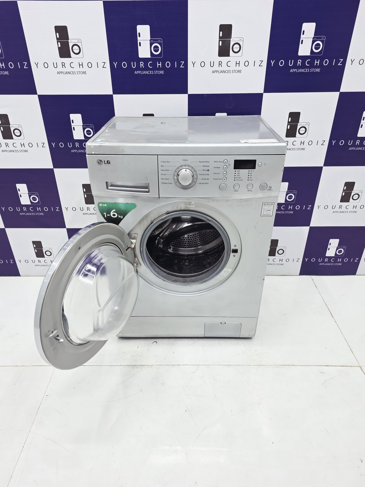 LG 6kg Front Load Fully Automatic Washing Machine Direct Drive (Pre-Owned)