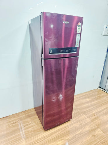 Whirlpool 292L Double Door Refrigerator – Purple (Refurbished)