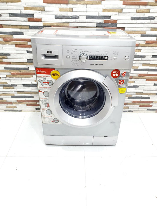 IFB 6 Kg Front Load Fully Automatic Washing Machine – Silver (Refurbished)