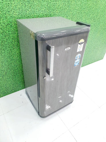 Whirlpool 190–200 L Single Door Refrigerator – Steel Finish (Refurbished)