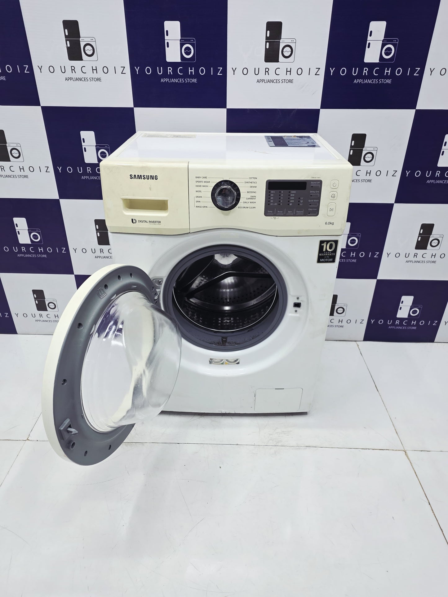 Samsung 6kg Front Load Fully Automatic Washing Machine Digital Inverter (Pre-Owned)