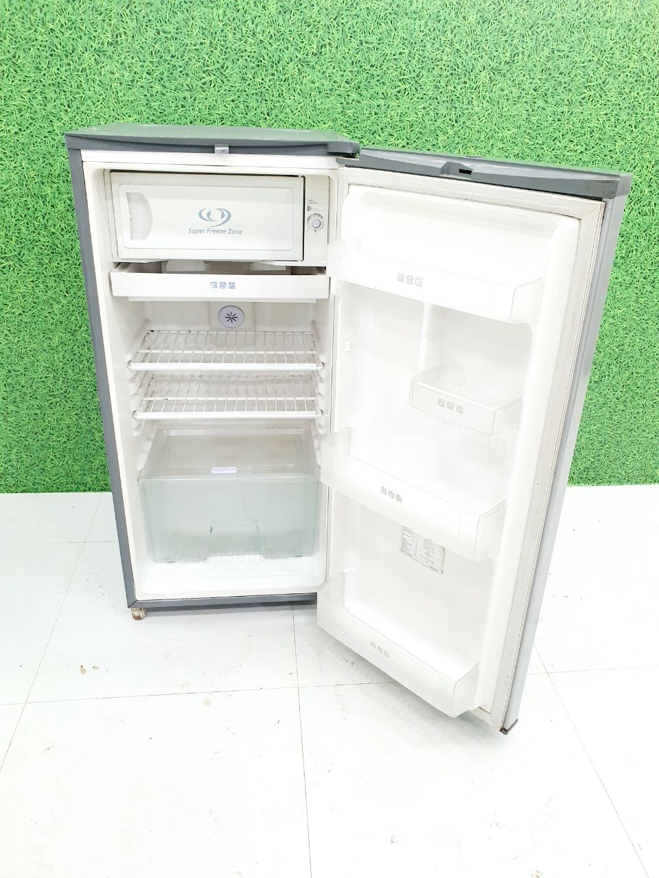 Samsung 190–200 L Single Door Refrigerator – Silver Finish (Refurbished)