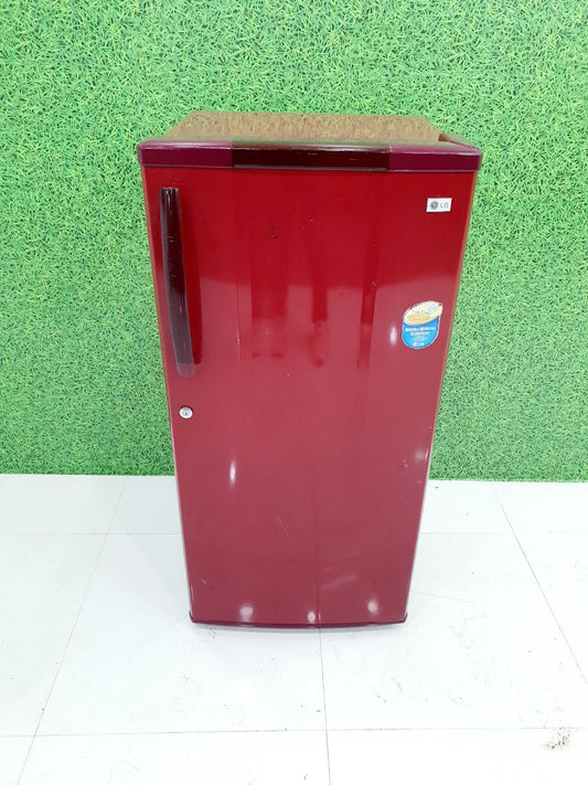 LG 190–200 L Single Door Refrigerator – Red Finish (Refurbished)