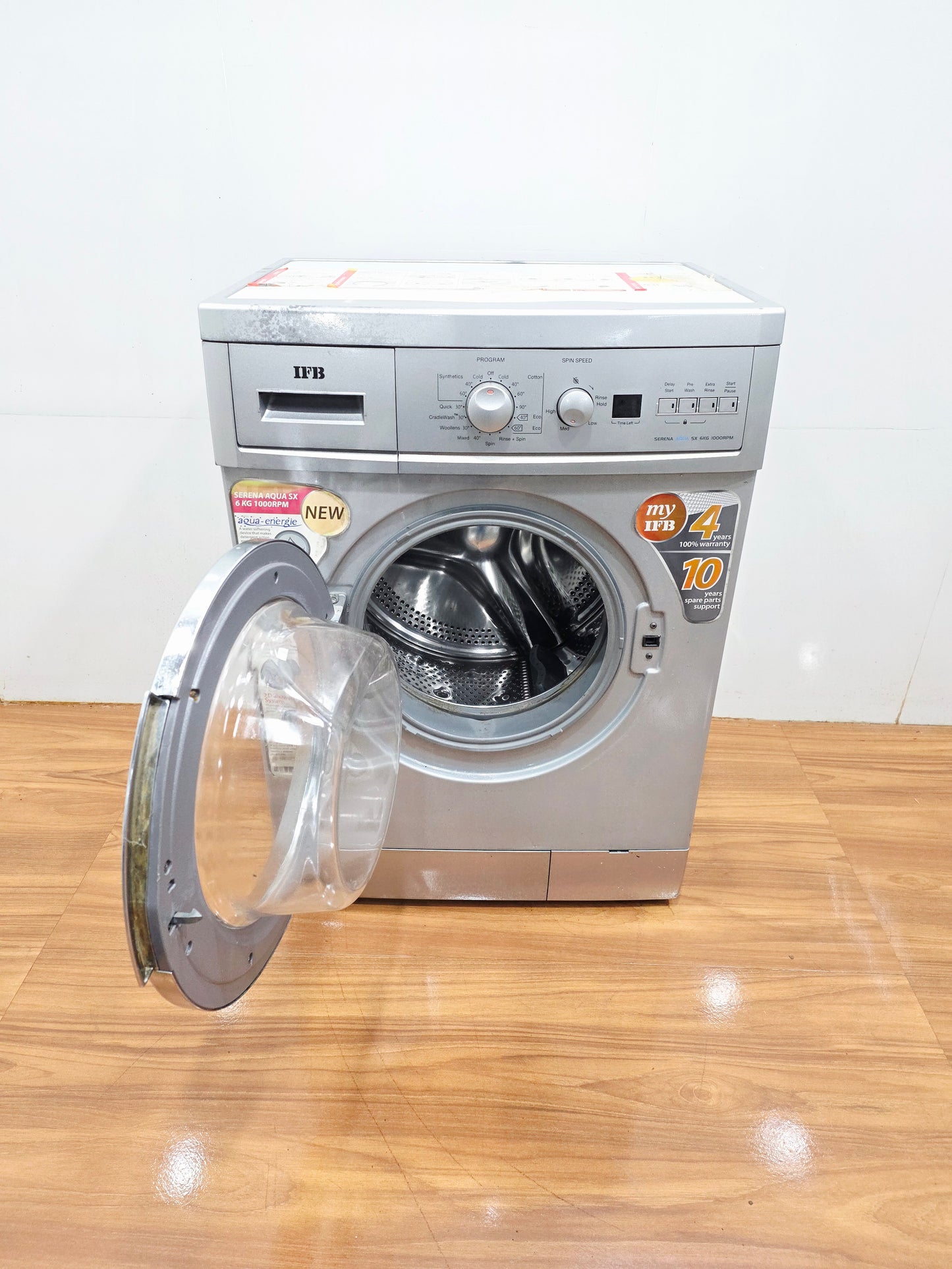 IFB 6 Kg Fully Automatic Front Load Washing Machine – Silver (Refurbished)