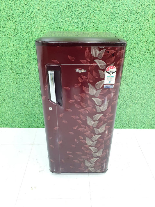 Whirlpool 190–200 L Single Door Refrigerator – Leaf Design (Refurbished
