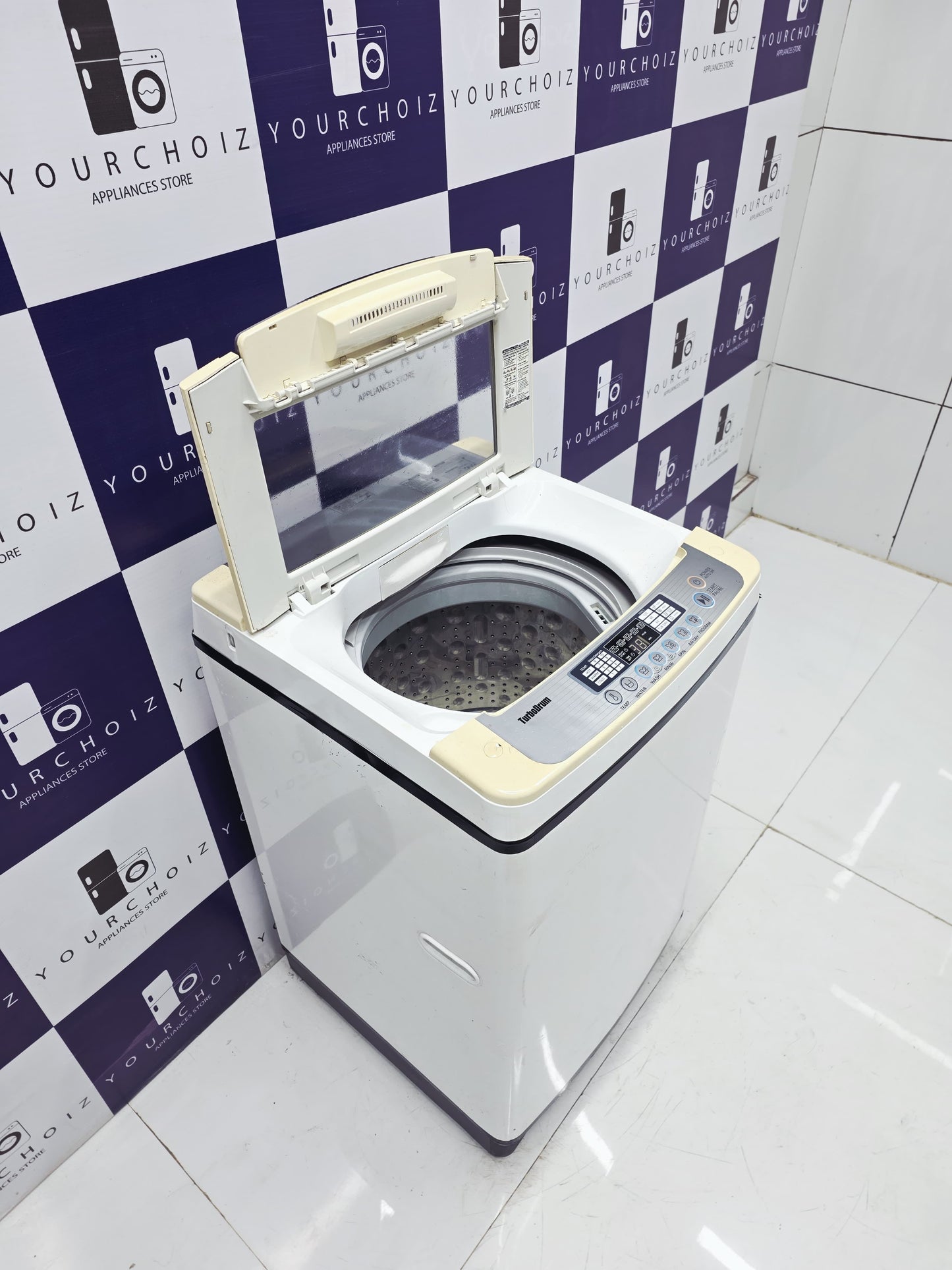 LG 6.2kg Top Load Fully Automatic Washing Machine TurboDrum (Pre-Owned)