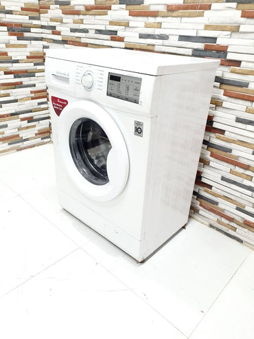 LG 6 Kg Fully Automatic Front Load Washing Machine – White (Refurbished)