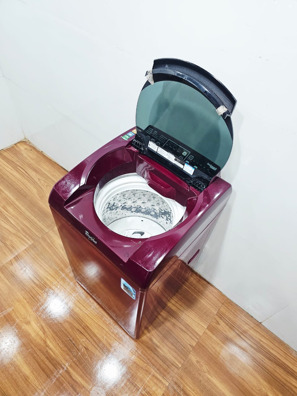 Whirlpool 6.2 Kg Fully Automatic Top Load Washing Machine – Maroon (Refurbished)
