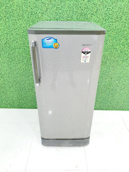 Samsung 190L Single Door Refrigerator – Patterned Silver Finish (Refurbished)