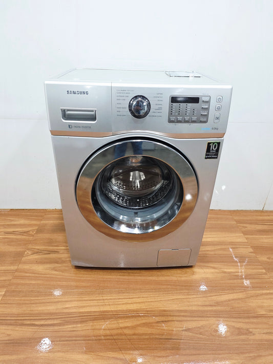 Samsung 6 Kg Fully Automatic Front Load Washing Machine – Silver (Refurbished)