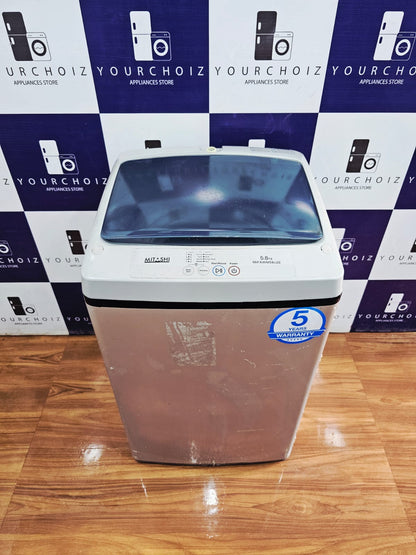 Mitashi 5.8kg Top Load Fully Automatic Washing Machine (Pre-Owned)