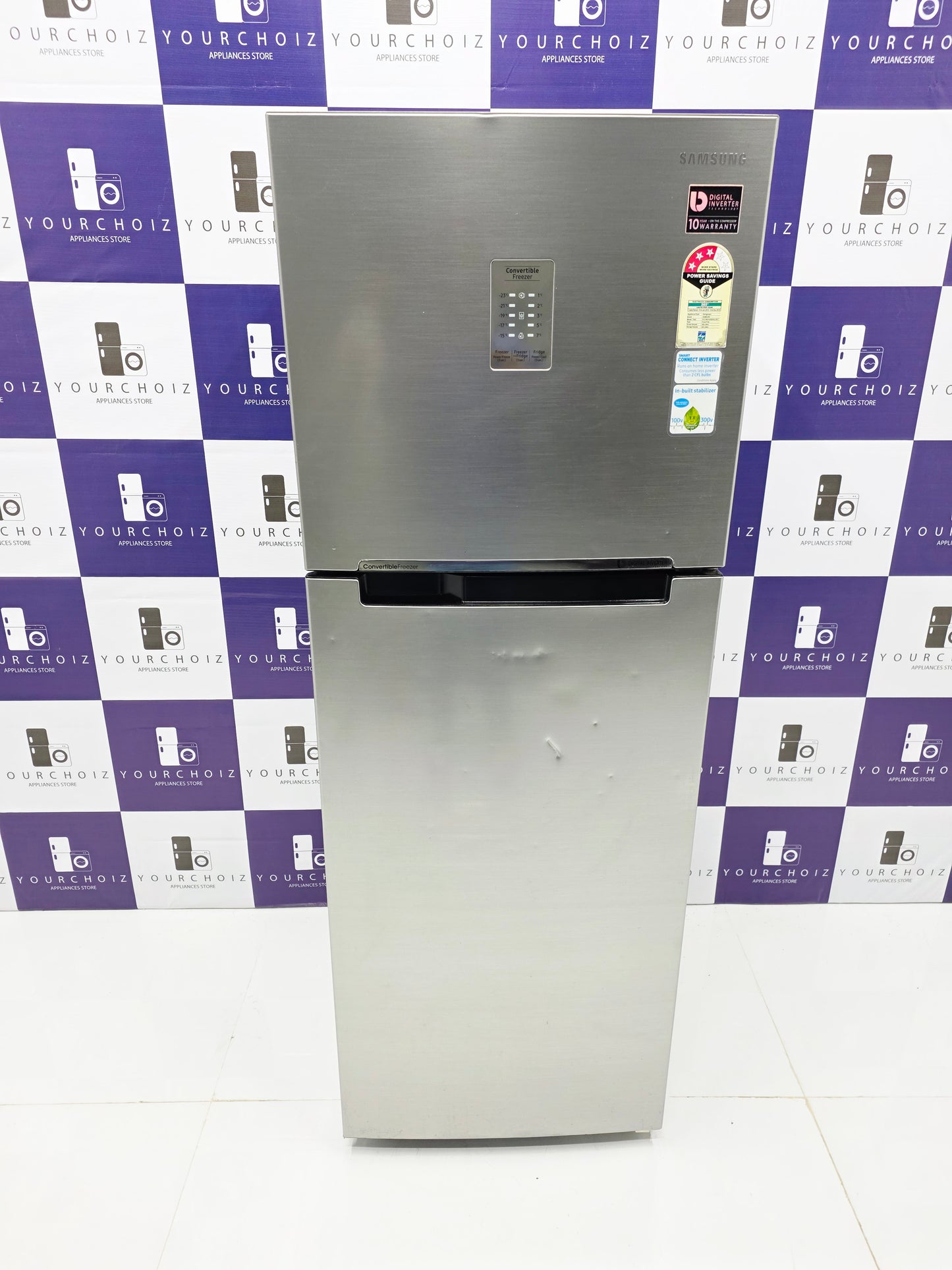 Samsung 345L Double Door Refrigerator Digital Inverter Convertible (Pre-Owned)