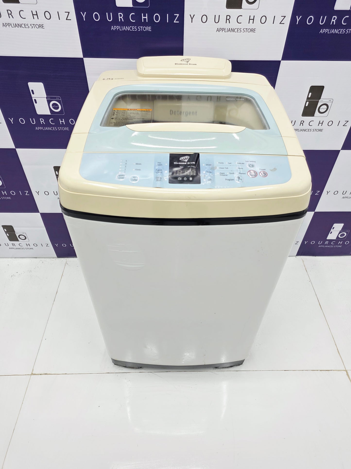 Samsung 6.2kg Top Load Fully Automatic Washing Machine (Pre-Owned)