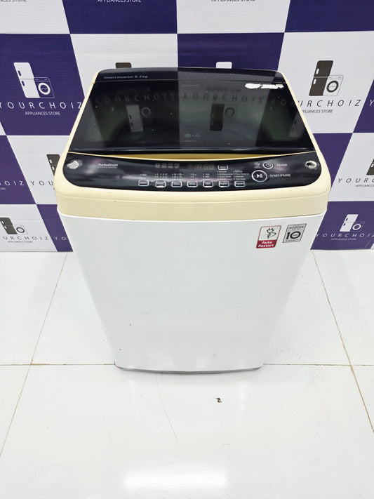 LG 6.2kg Top Load Fully Automatic Washing Machine Smart Inverter (Pre-Owned)