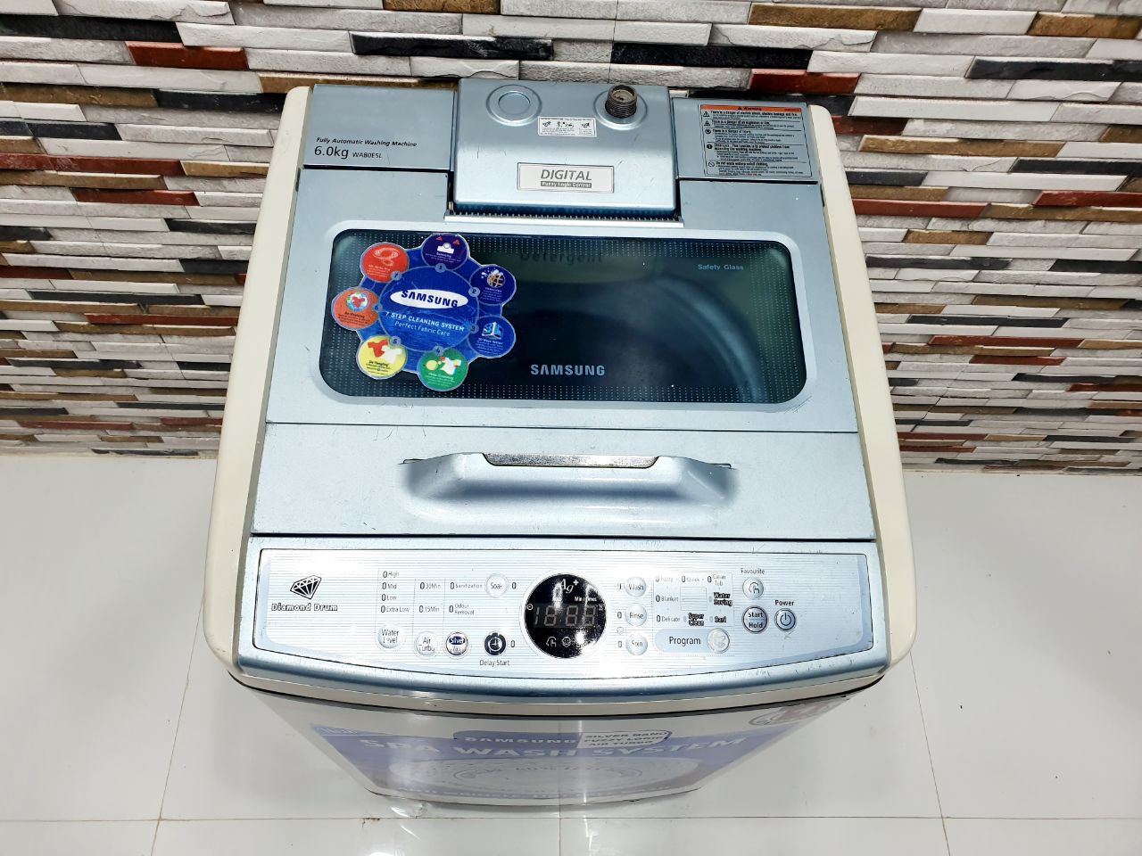 Samsung 6.0 Kg Fully Automatic Top Load Washing Machine – Diamond Drum (Refurbished)
