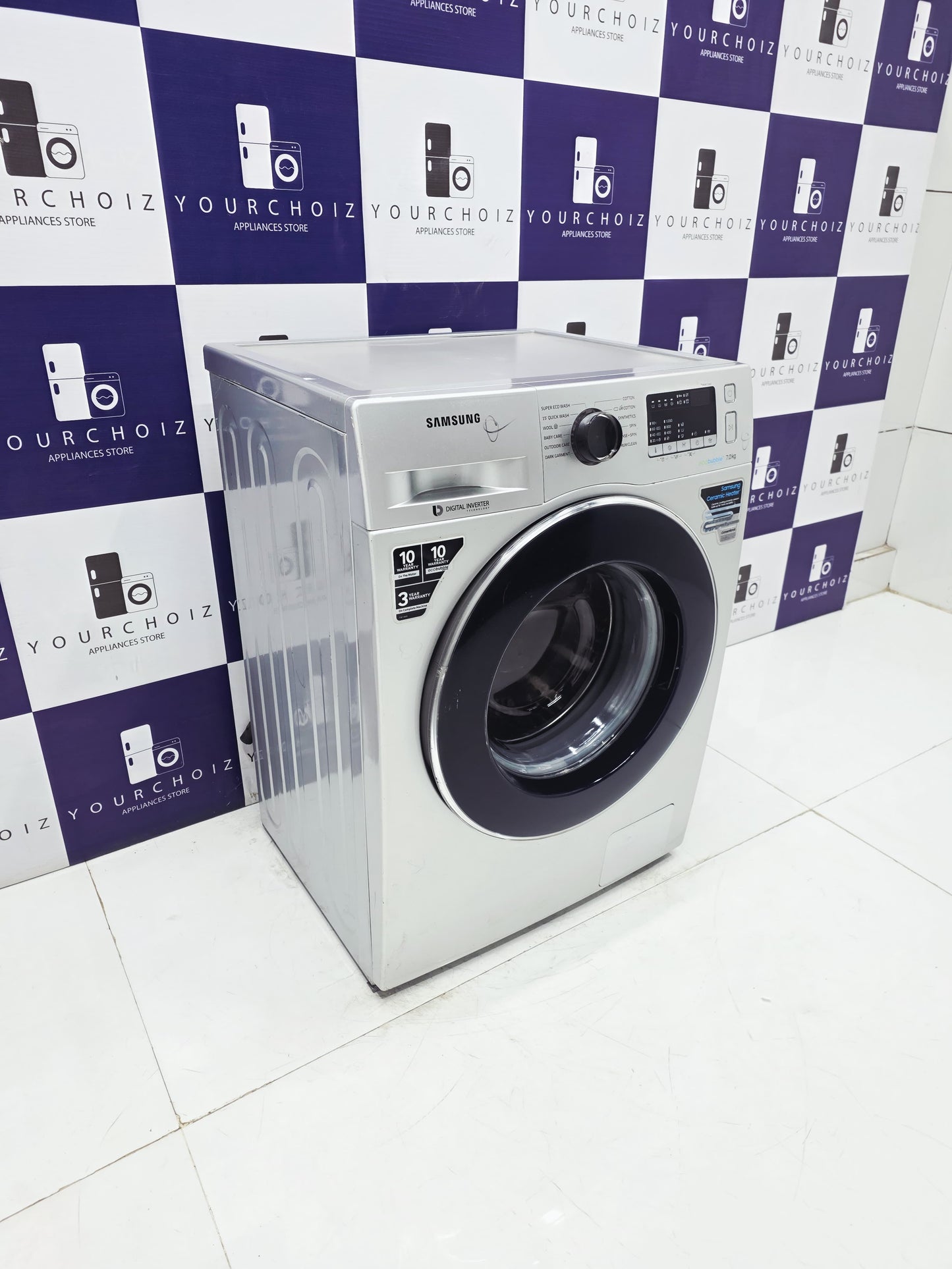 Samsung 7kg Front Load Fully Automatic Washing Machine Digital Inverter (Pre-Owned)