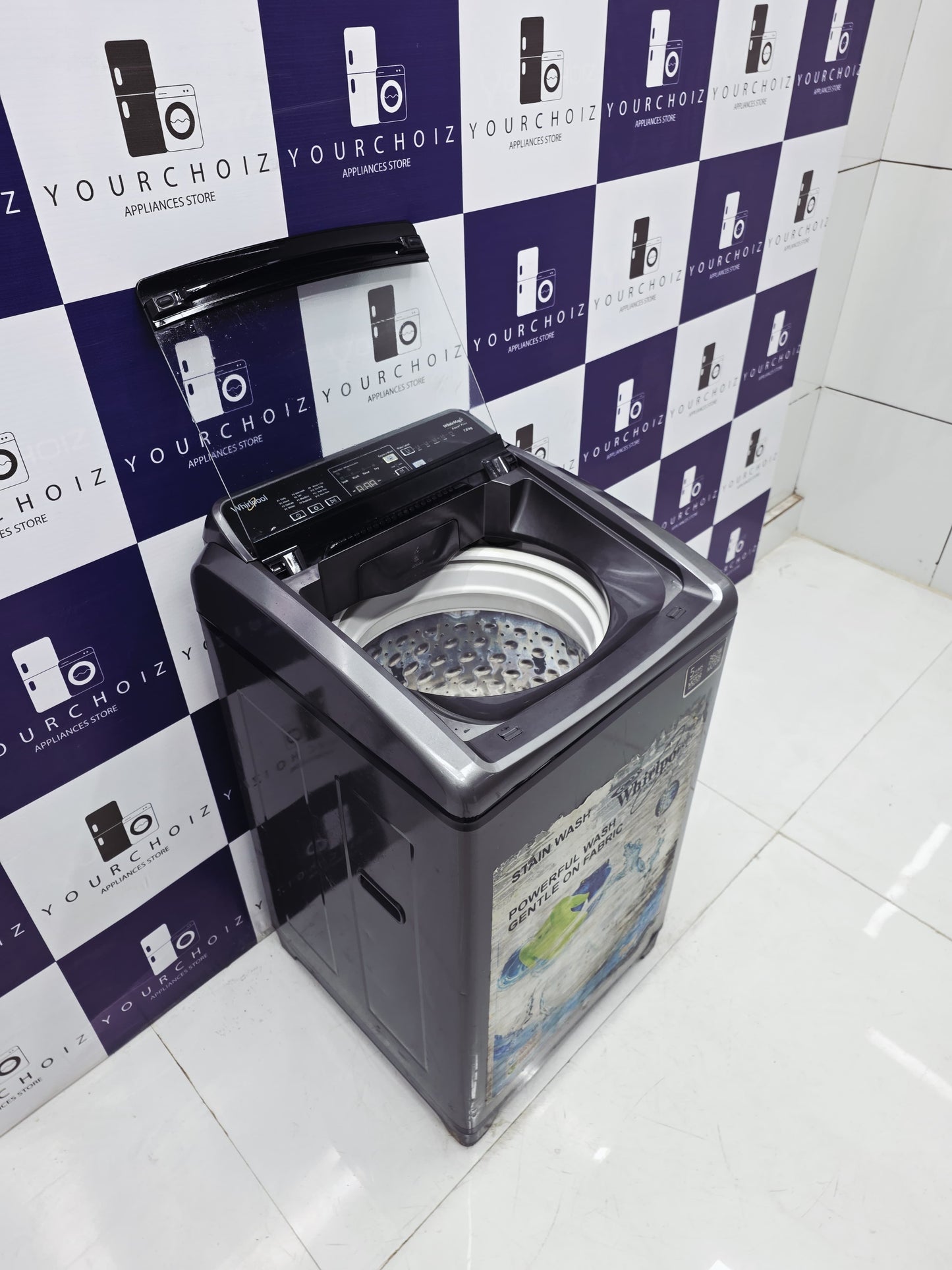 Whirlpool 7kg Top Load Fully Automatic Washing Machine Whitemagic Royal Plus (Pre-Owned)