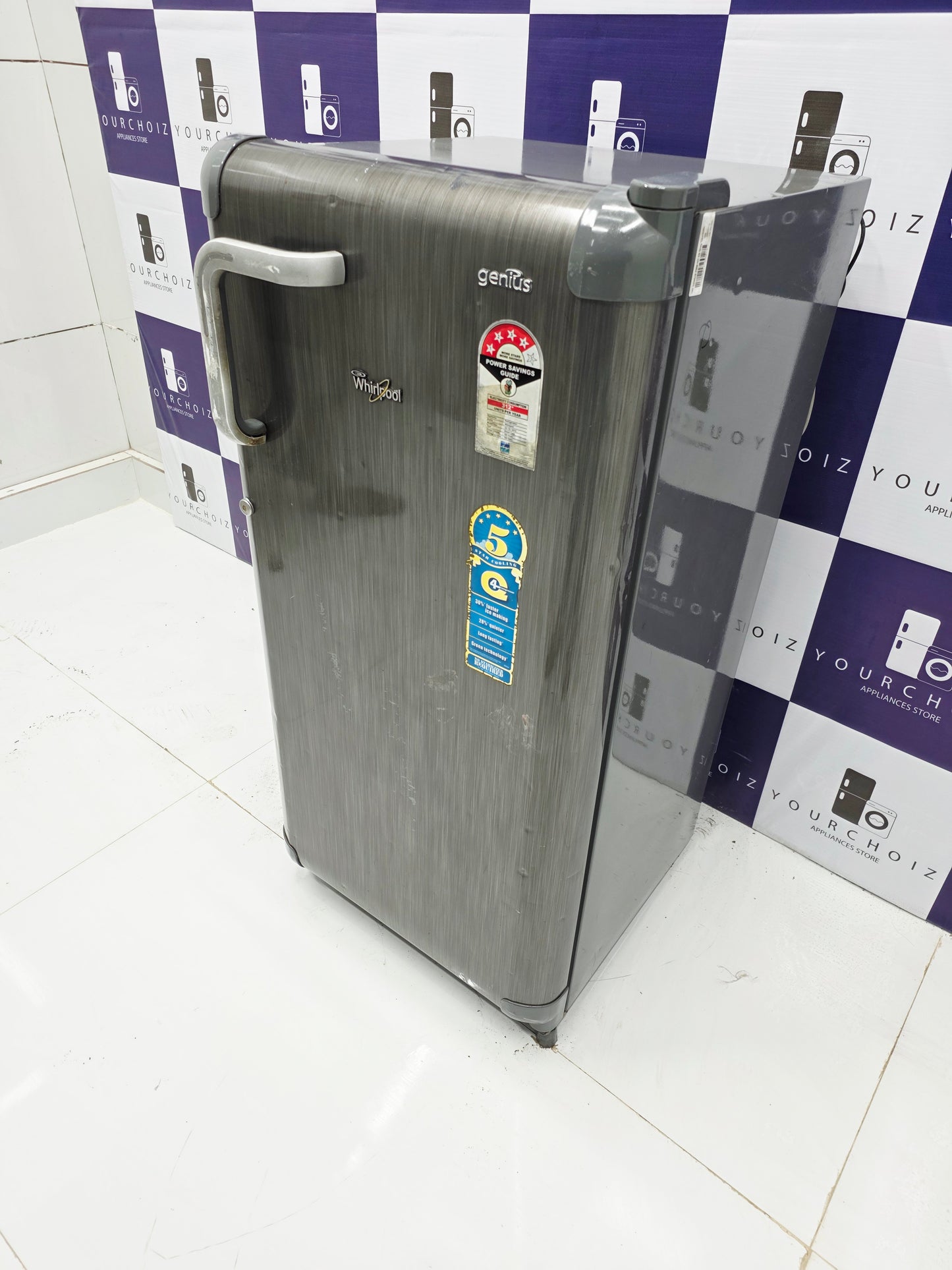 Whirlpool 180L Single Door Refrigerator Direct Cool 4 Star (Pre-Owned)