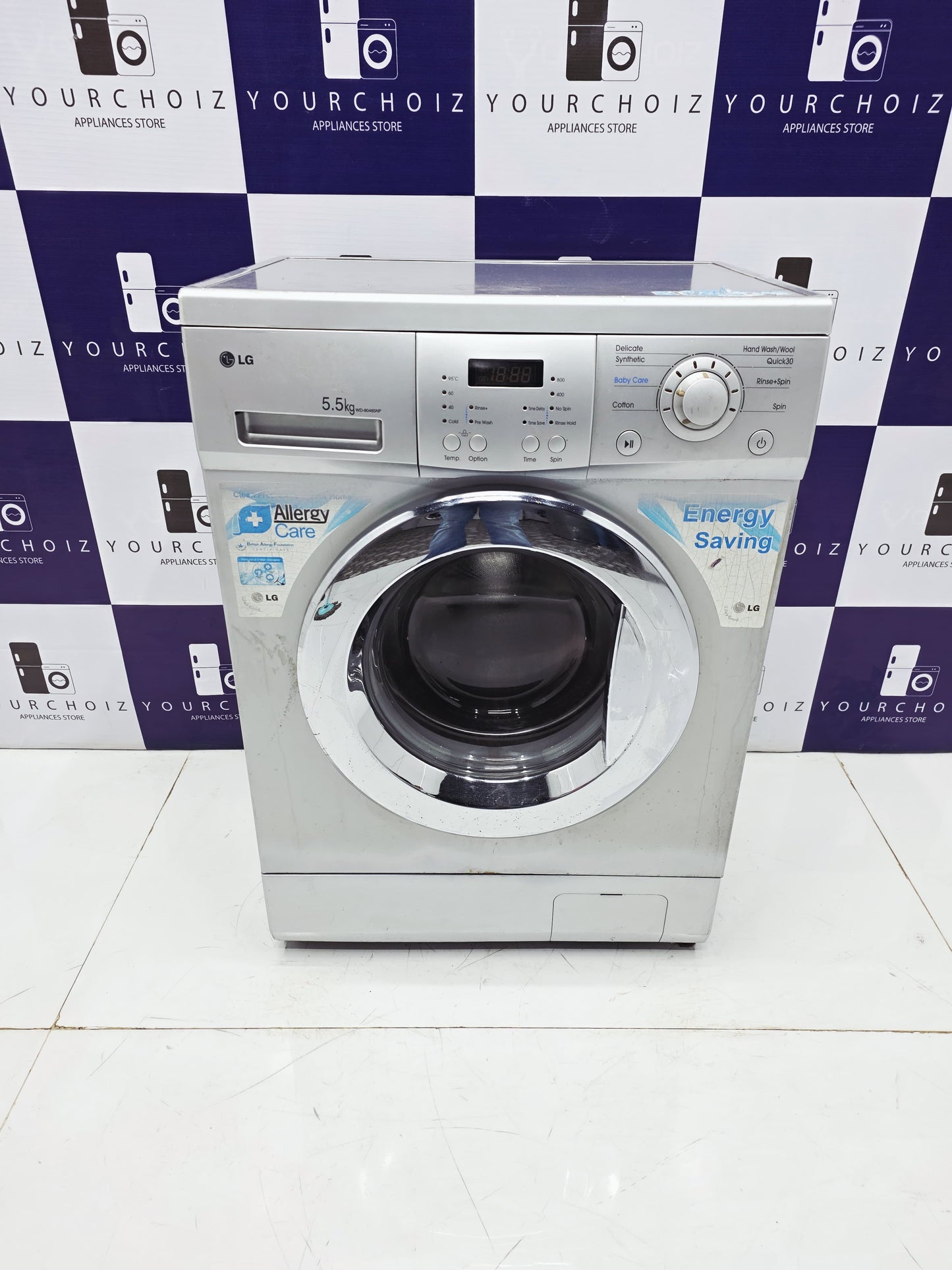 LG 5.5kg Front Load Fully Automatic Washing Machine (Pre-Owned)