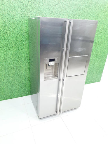 Samsung Side-by-Side Refrigerator – Stainless Steel Finish (Refurbished)