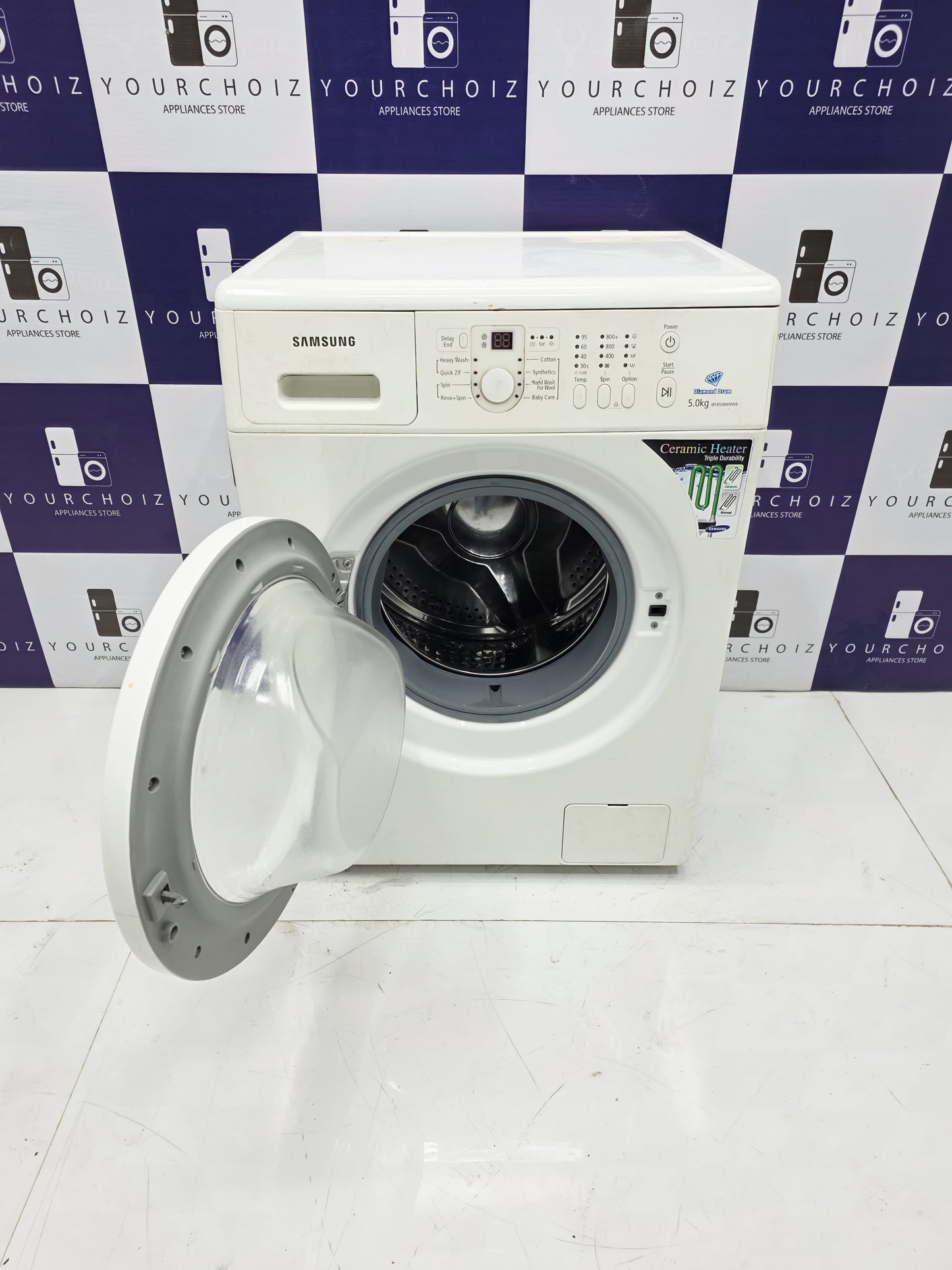 Samsung 5kg Front Load Fully Automatic Washing Machine Diamond Drum  (Pre-Owned)