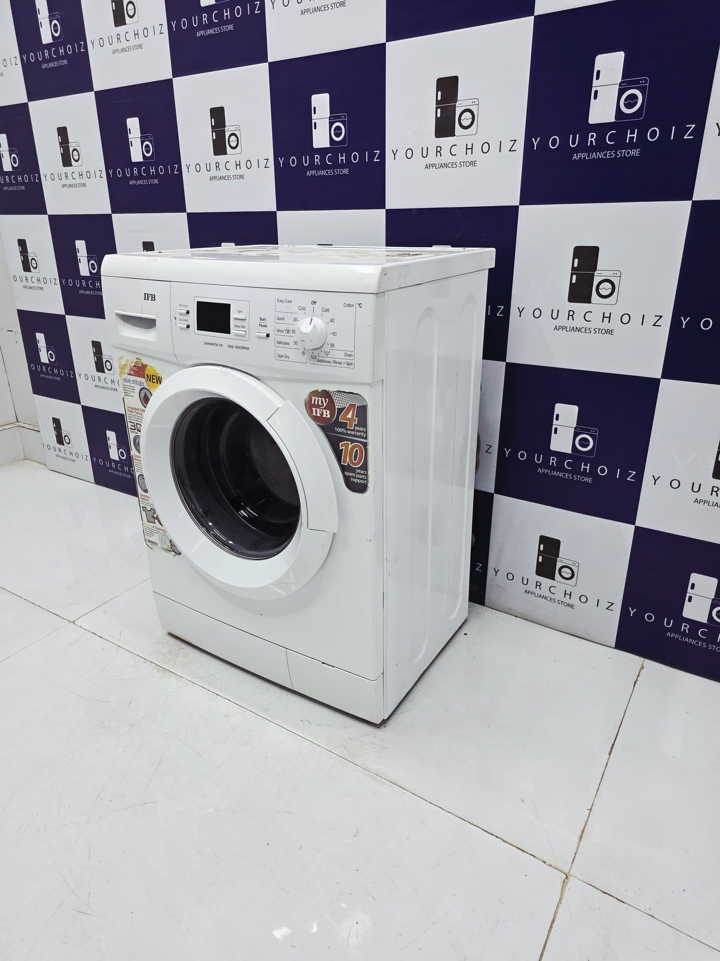 IFB 6kg Front Load Fully Automatic Washing Machine Senorita Vx  
 (Pre-Owned)