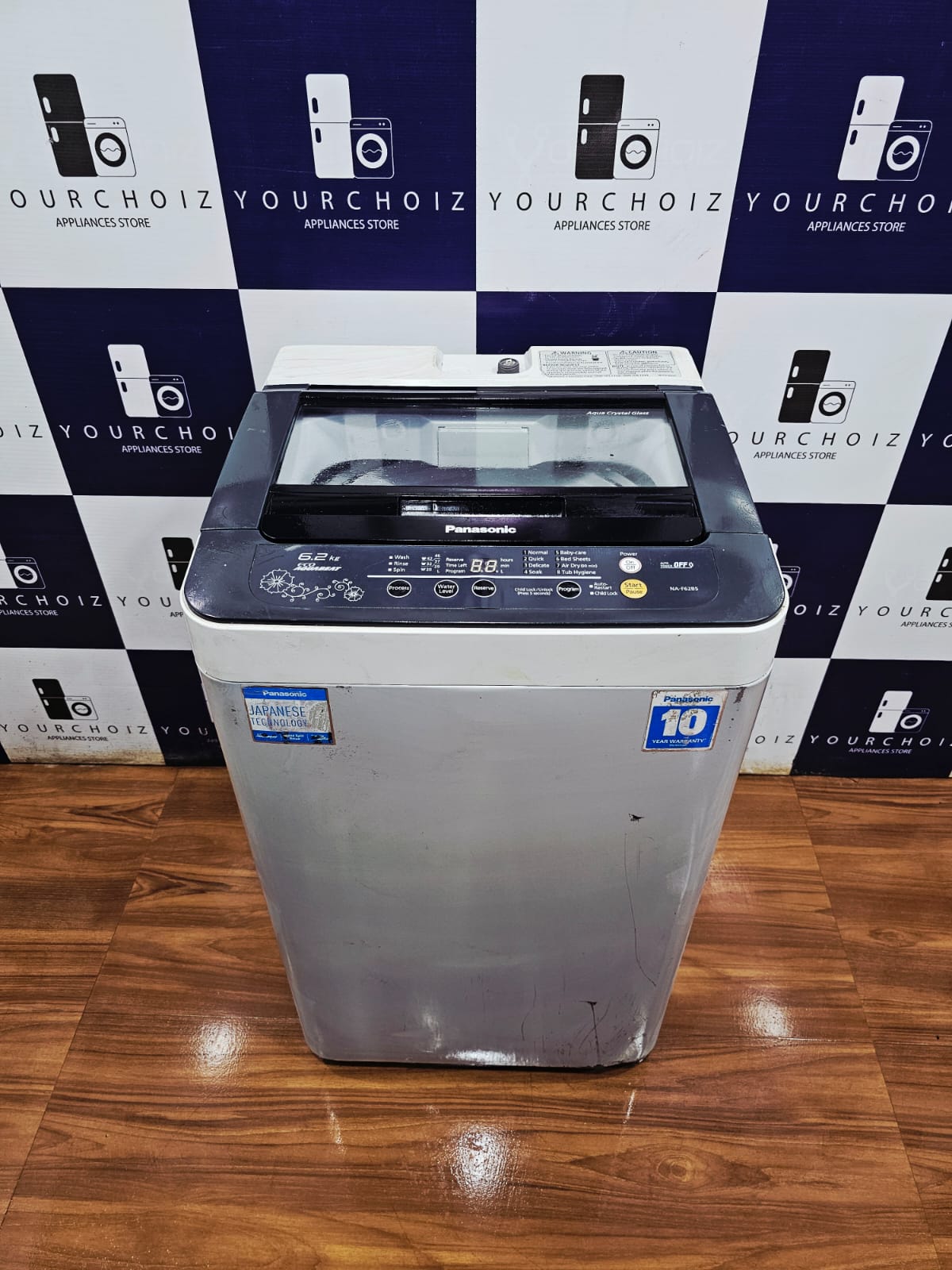 Panasonic 6.2kg Top Load Fully Automatic Washing Machine (Pre-Owned)