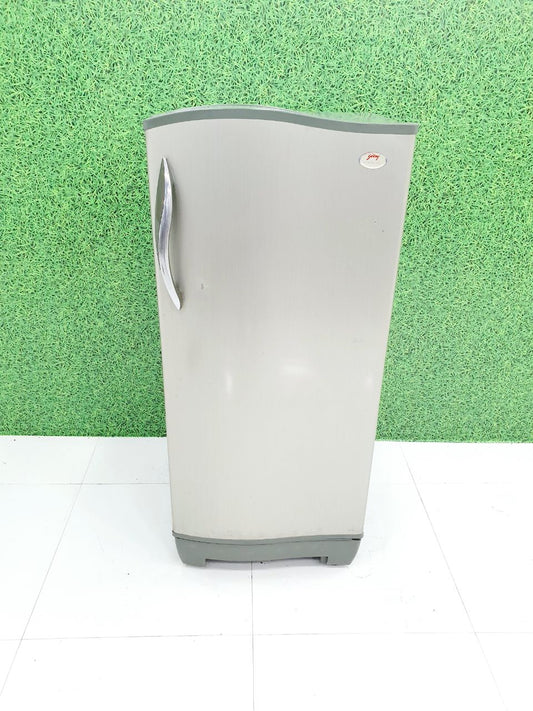 Godrej 190–200 L Single Door Refrigerator – Silver Finish (Refurbished)