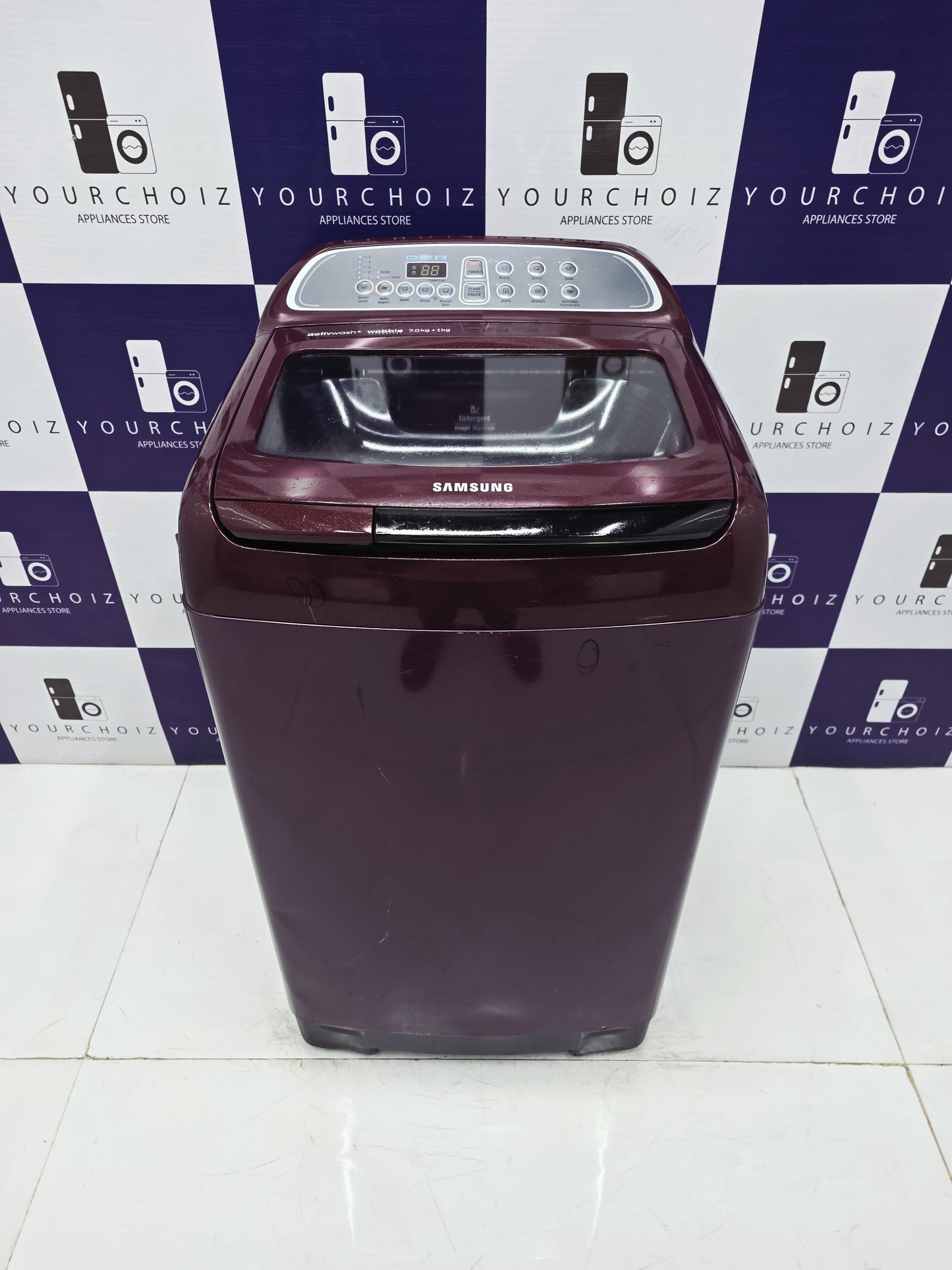 Samsung 7kg+1kg Top Load Fully Automatic Washing Machine (Pre-Owned)