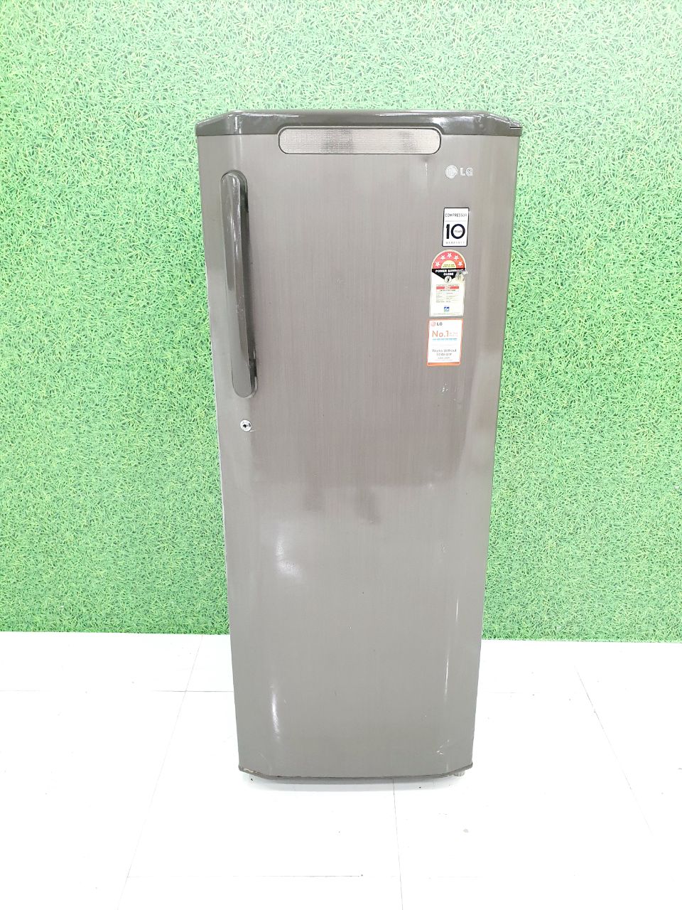 LG 200 L Single Door Refrigerator – Grey Finish (Refurbished)