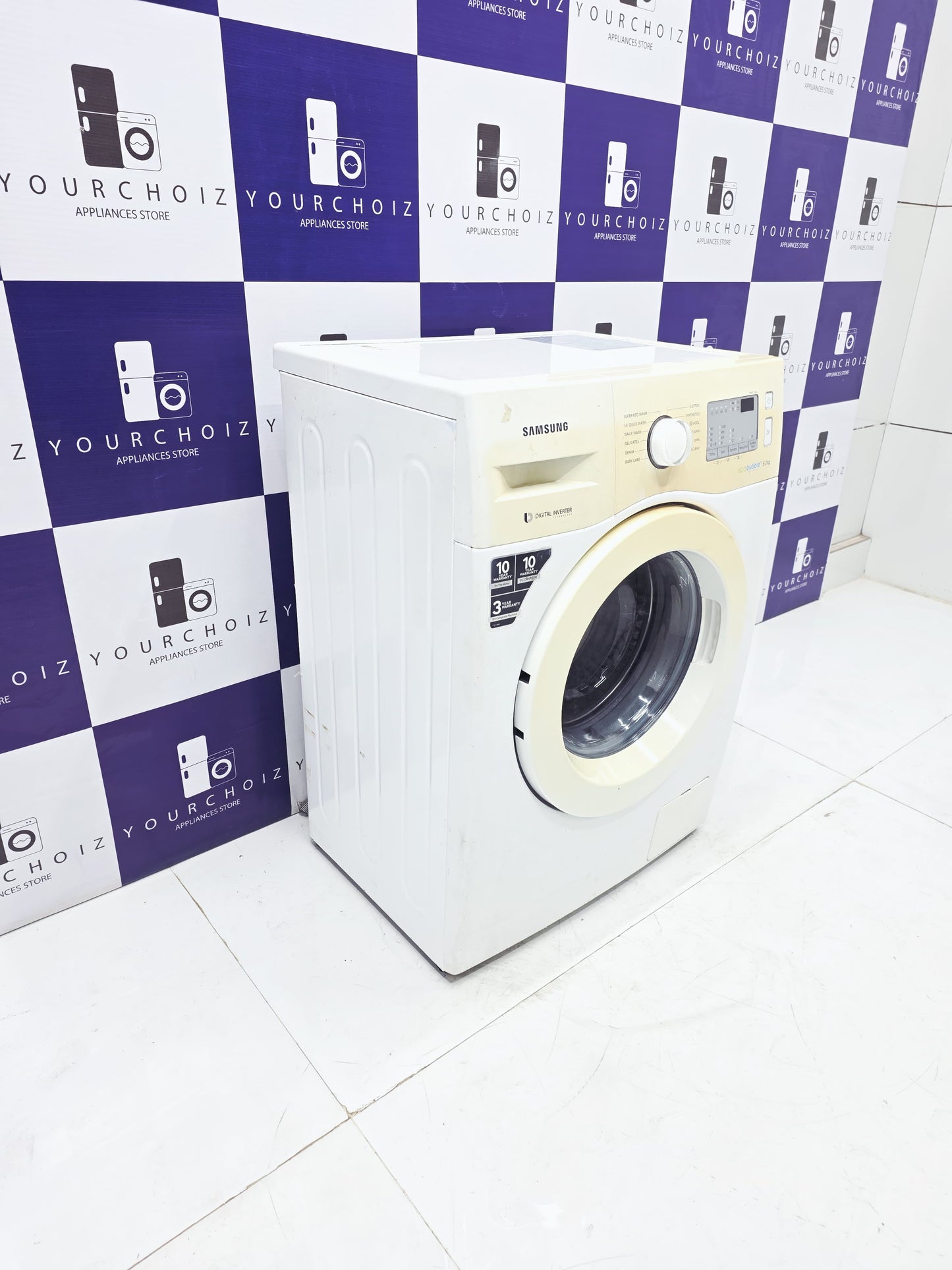 Samsung 6kg Front Load Fully Automatic Washing Machine Digital Inverter 
 (Pre-Owned)