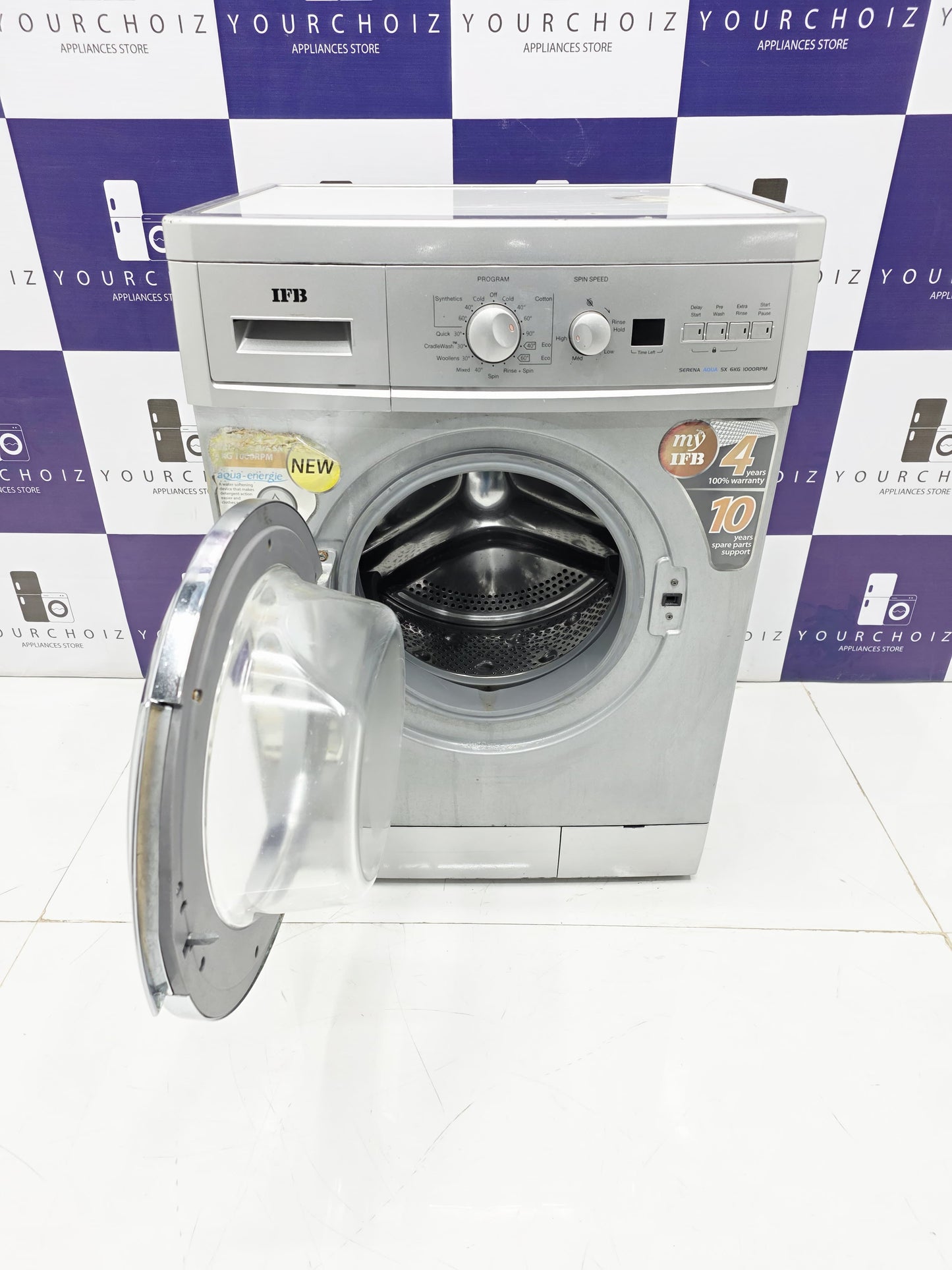 IFB 6kg Front Load Fully Automatic Washing Machine Serena Aqua (Pre-Owned)