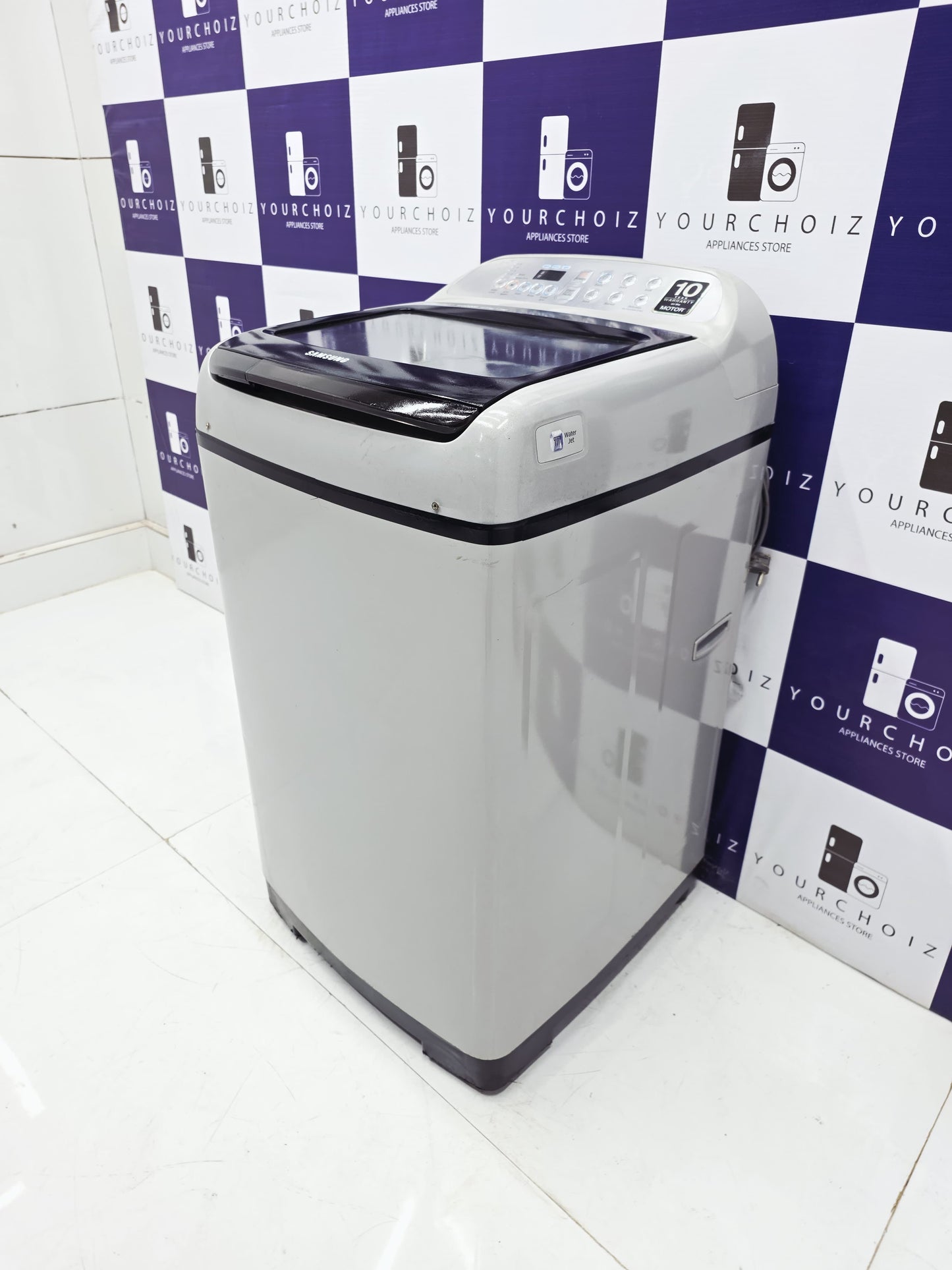 Samsung 6.5kg+1kg ActiveWash+ Wobble Technology Top Load Fully Automatic Washing Machine (Pre-Owned)