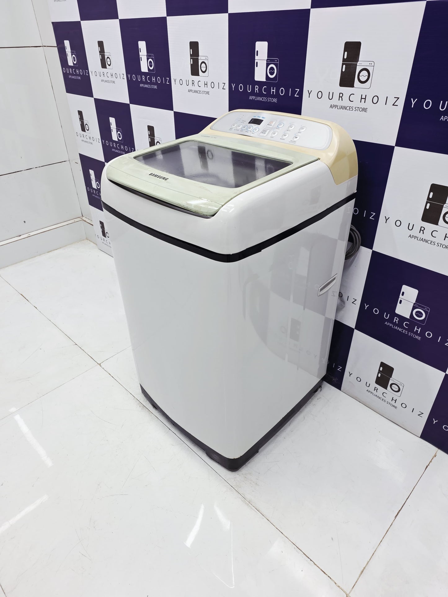 Samsung 6.2kg Top Load Fully Automatic Washing Machine Wobble Technology (Pre-Owned)