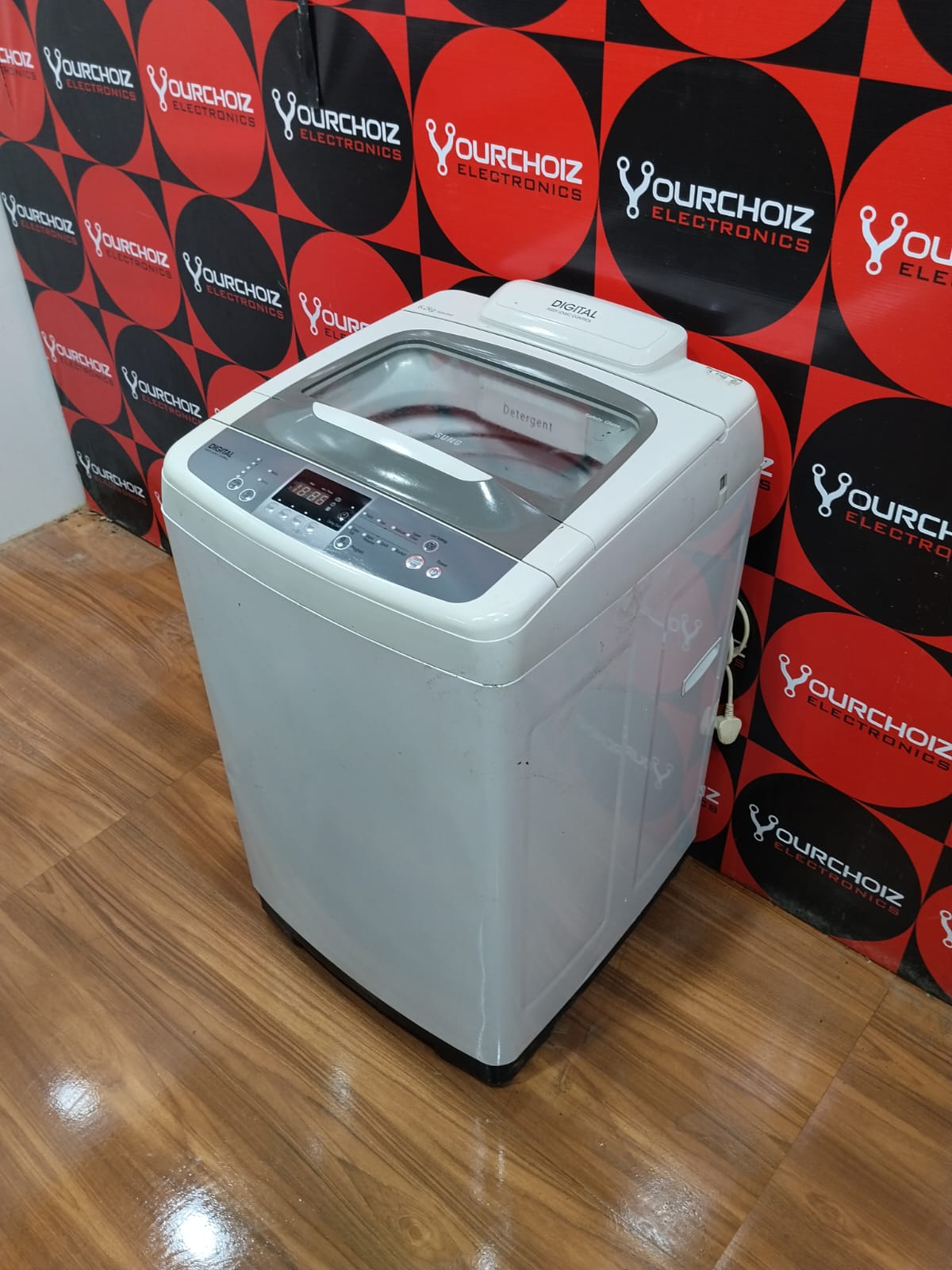 Samsung 6.2 Kg Fully Automatic Top Load Washing Machine – Silver Grey (Refurbished)