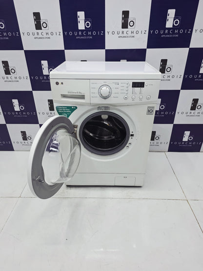 LG 5.5kg Front Load Fully Automatic Washing Machine Direct Drive  (Pre-Owned)