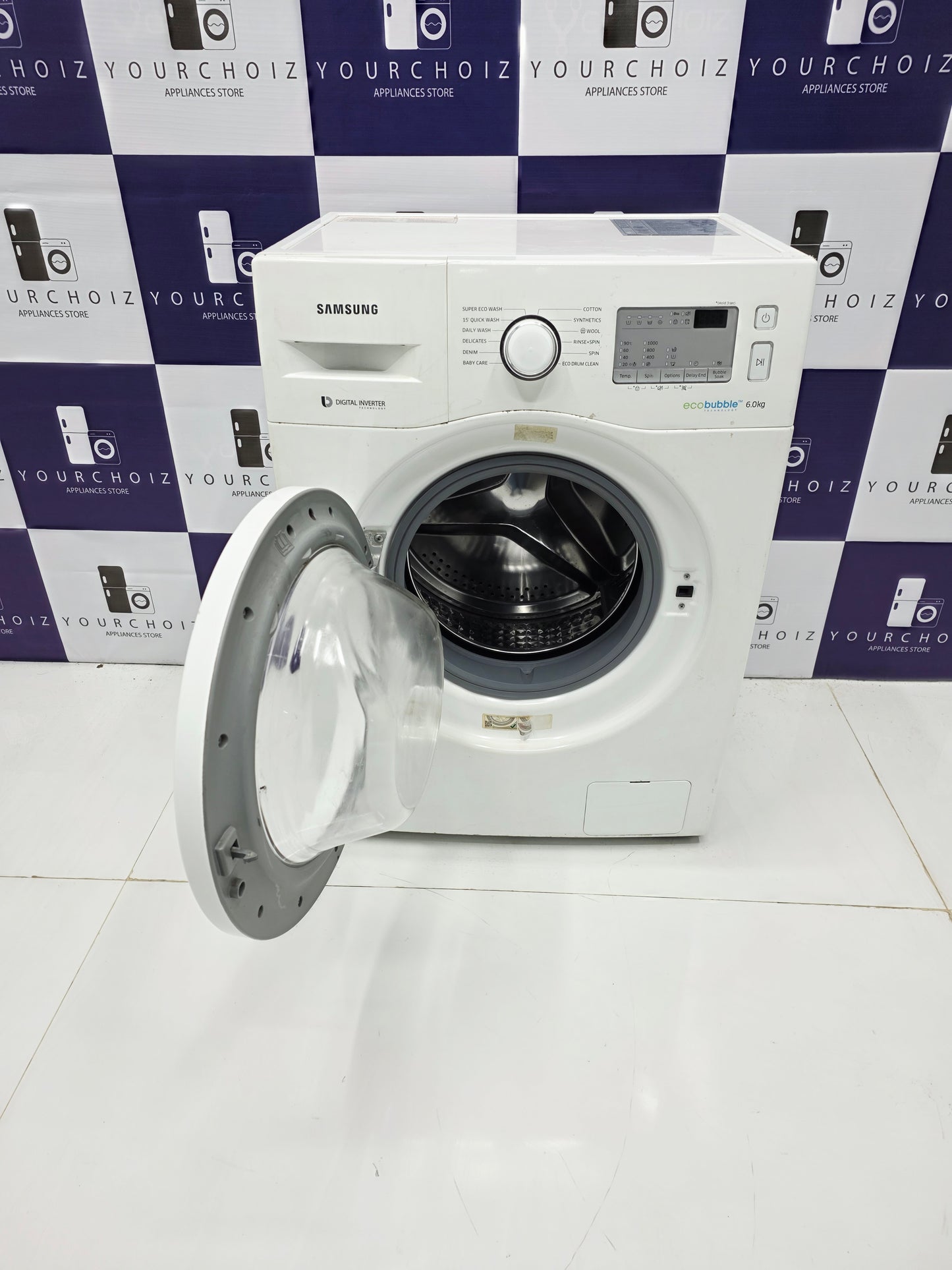 Samsung 6kg Front Load Fully Automatic Washing Machine Digital Inverter (Pre-Owned)