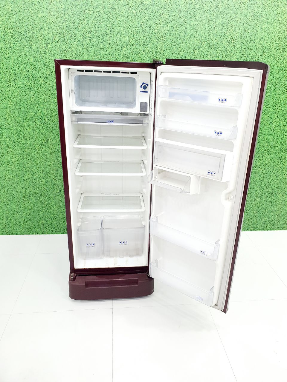 Whirlpool 190–200 L Single Door Refrigerator – Floral Design (Refurbished)