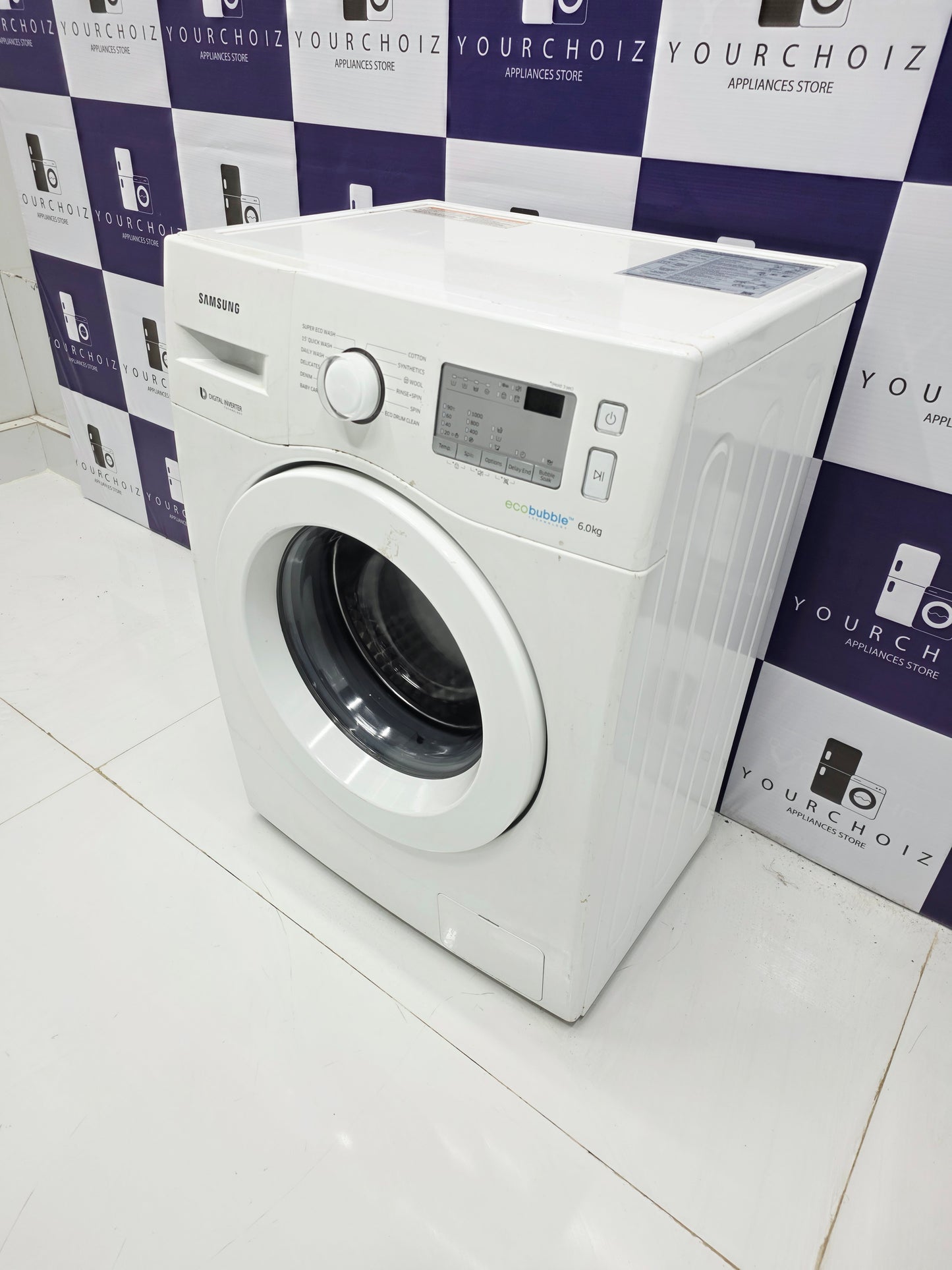 Samsung 6kg Front Load Fully Automatic Washing Machine Digital Inverter (Pre-Owned)