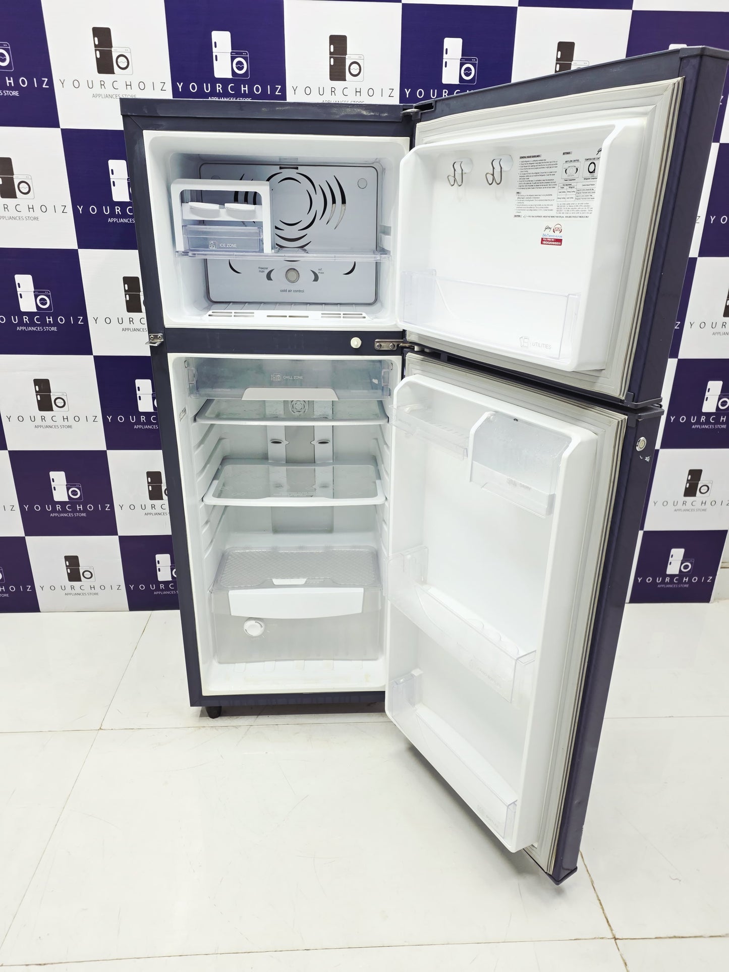 Godrej 260L Double Door Refrigerator (Pre-Owned)